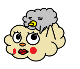 Inhabitants of the sky sticker #1008900