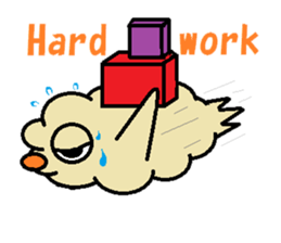 Inhabitants of the sky sticker #1008913