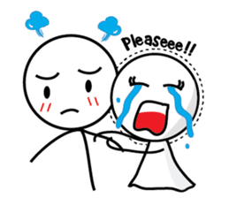 Boy Meets Girl By Human Touch sticker #1009309