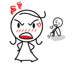 Boy Meets Girl By Human Touch sticker #1009310