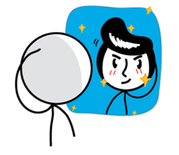 Boy Meets Girl By Human Touch sticker #1009317