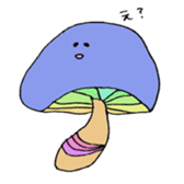 mushrooms sticker #1009390