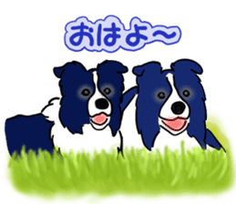 Dogs live seaside sticker #1009448