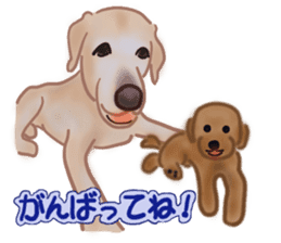 Dogs live seaside sticker #1009451