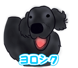 Dogs live seaside sticker #1009452