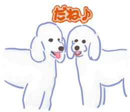 Dogs live seaside sticker #1009455