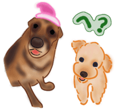 Dogs live seaside sticker #1009465