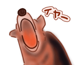 Dogs live seaside sticker #1009469