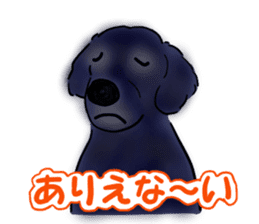 Dogs live seaside sticker #1009473