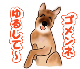 Dogs live seaside sticker #1009477