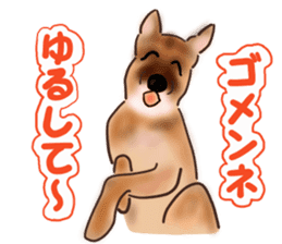 Dogs live seaside sticker #1009477