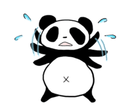 Loose Feeling Panda sticker #1009728
