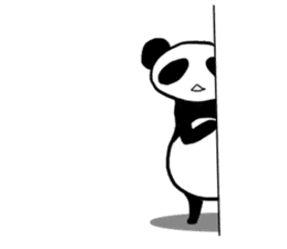 Loose Feeling Panda sticker #1009733