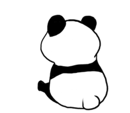 Loose Feeling Panda sticker #1009739