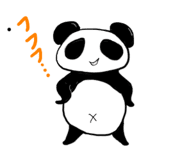 Loose Feeling Panda sticker #1009745