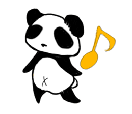 Loose Feeling Panda sticker #1009746
