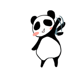 Loose Feeling Panda sticker #1009747