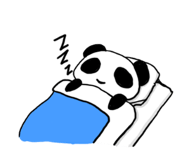 Loose Feeling Panda sticker #1009756