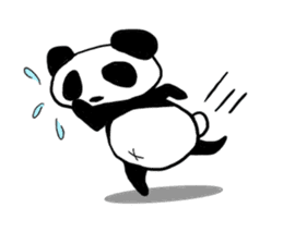 Loose Feeling Panda sticker #1009759