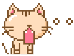 Tora cat sticker #1009781