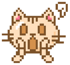 Tora cat sticker #1009790