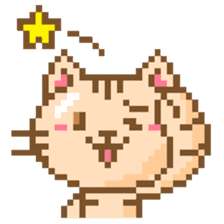 Tora cat sticker #1009792