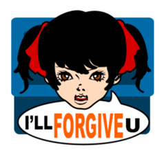 School Girl KOOLKO in English sticker #1009816