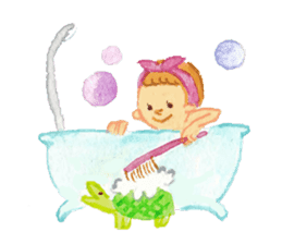 Tane the raccoon dog and fox. sticker #1009885