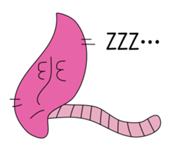 Potato and sweet potato worms sticker #1010050