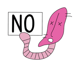 Potato and sweet potato worms sticker #1010068