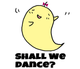 Ihiko&ihio English ghost sticker #1010265