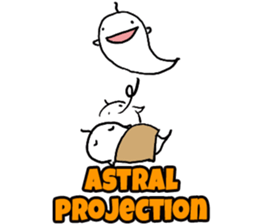 Ihiko&ihio English ghost sticker #1010272