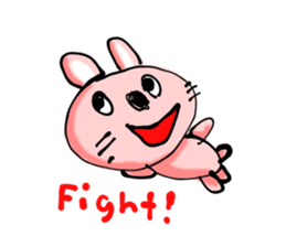 do graffiti on the LINE ~rabbit ver.~ sticker #1010493