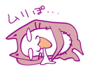 Pink Cat Alien sticker #1010798