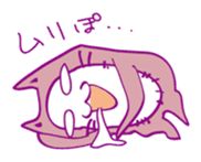 Pink Cat Alien sticker #1010798