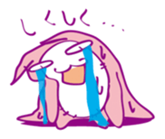 Pink Cat Alien sticker #1010799