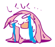 Pink Cat Alien sticker #1010799