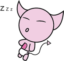 Little Dreamon sticker #1010894