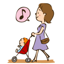 Baby & Mom sticker #1011311