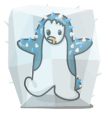 Little Lanky The Spiky Animals sticker #1011352