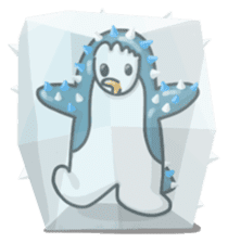 Little Lanky The Spiky Animals sticker #1011352