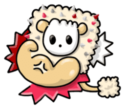 Little Lanky The Spiky Animals sticker #1011359