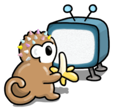 Little Lanky The Spiky Animals sticker #1011364