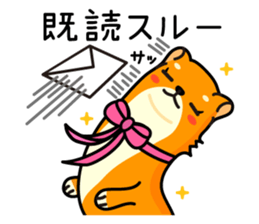 Mustela erminea okomaru & kojyo sticker #1011870