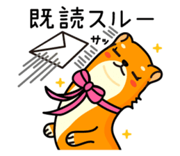 Mustela erminea okomaru & kojyo sticker #1011870