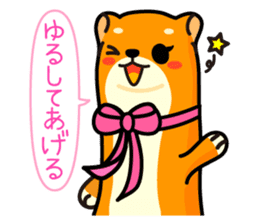 Mustela erminea okomaru & kojyo sticker #1011884