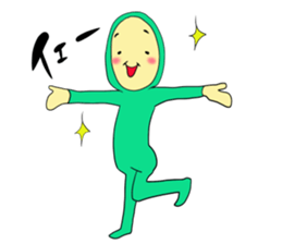 TIGHTS MAN sticker #1012001