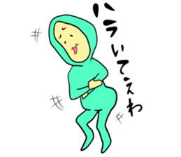 TIGHTS MAN sticker #1012003