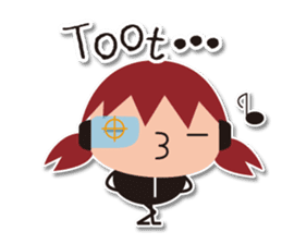 Espion Fleur 1st Mission (En ver) sticker #1012010