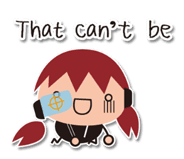 Espion Fleur 1st Mission (En ver) sticker #1012025